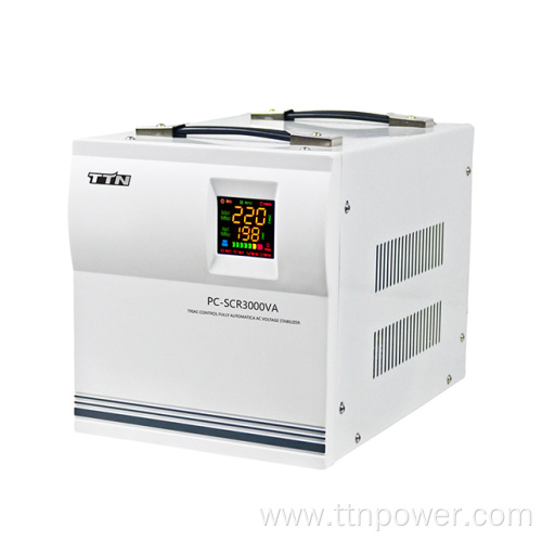 PC-SCR5000VA SCR Stabilizer Voltage Stabilizer Home